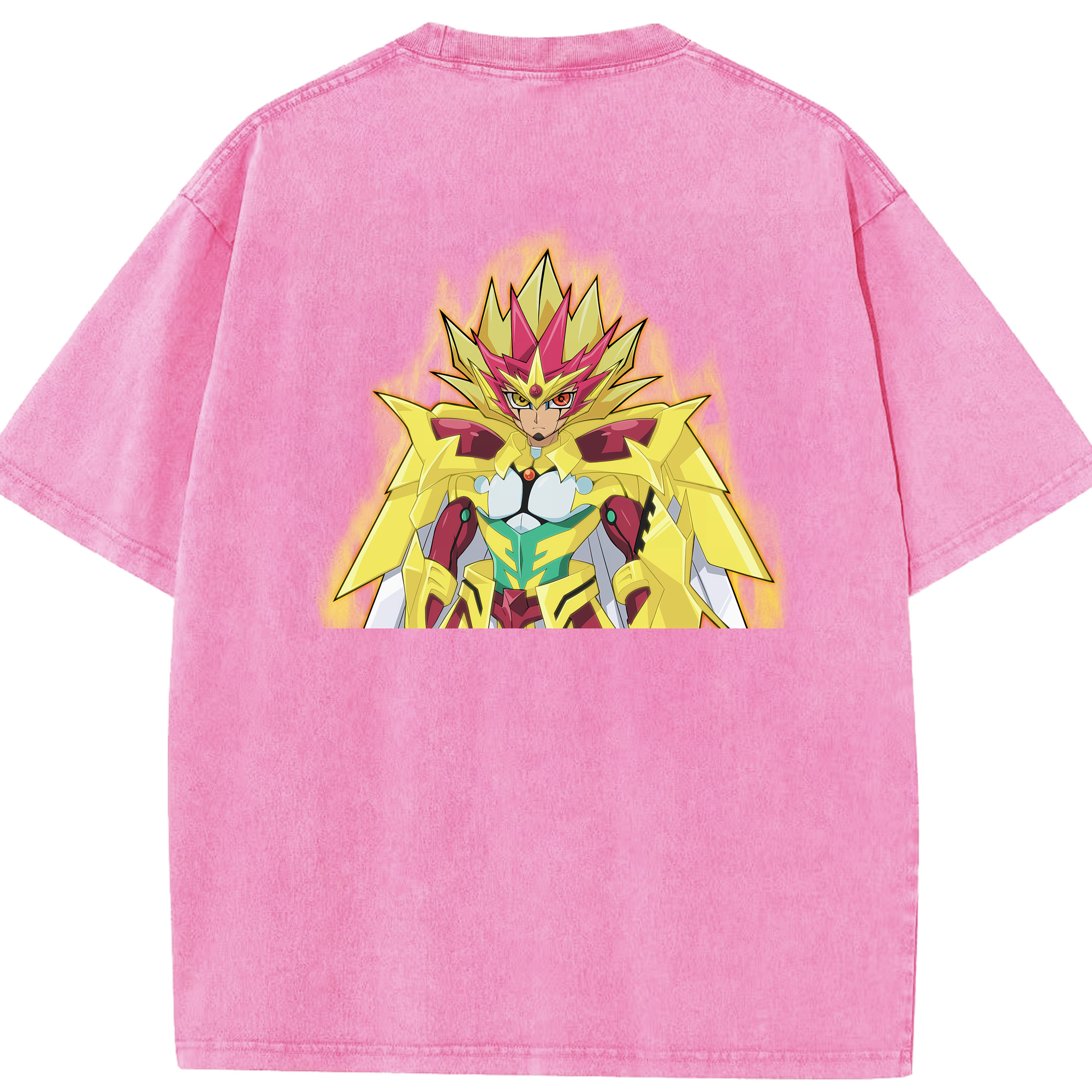 （画像用） 遊☆戯☆王 Yu-Gi-Oh! 綿100% ヴィンテージ風 半袖Tシャツ（背面プリント）
